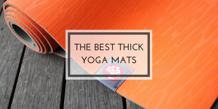 thick yoga mat
