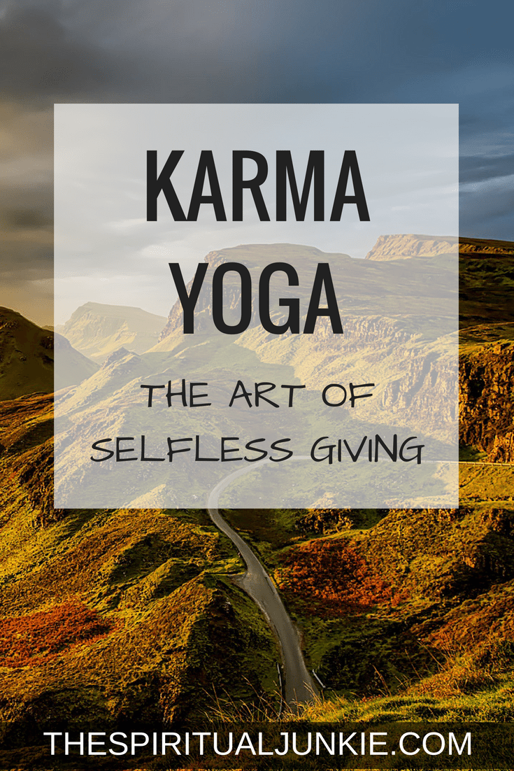 Karma Yoga. The yoga of selfless giving. 11 ways to help charities without breaking the bank.