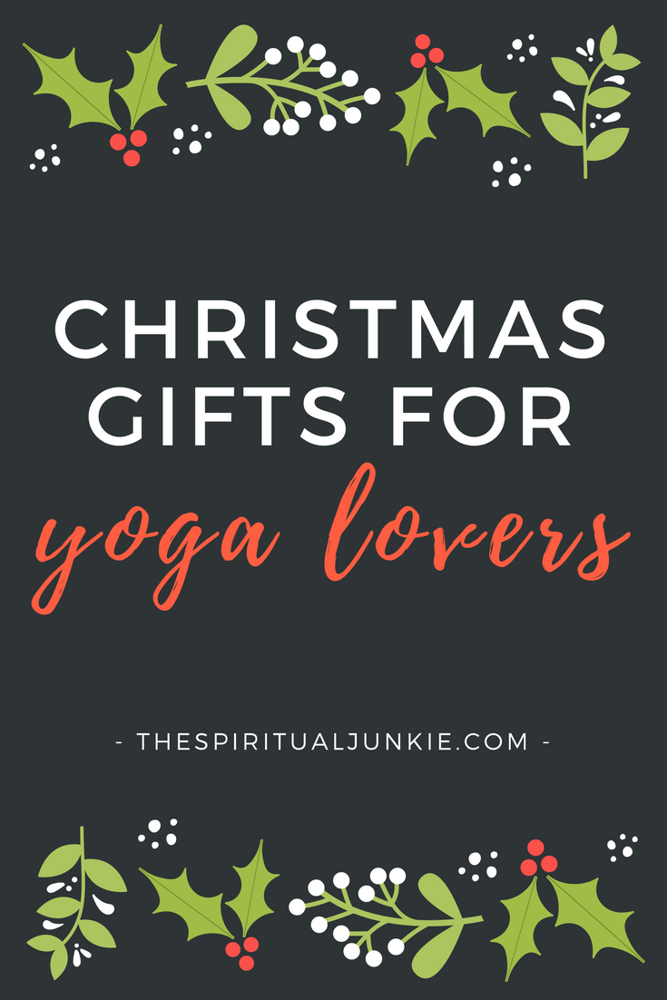 Christmas gifts for yoga lovers.