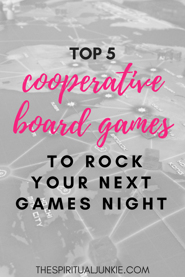 Cooperative board games.